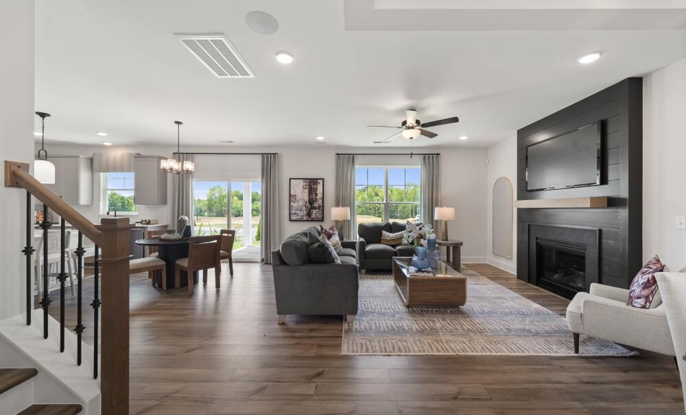 Open-Concept Living Area