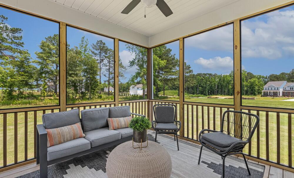 Screened porch
