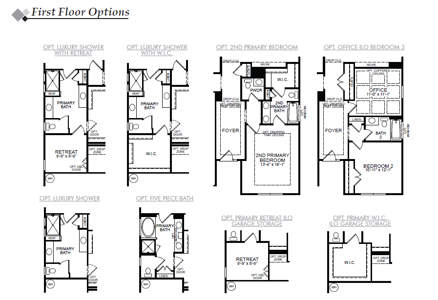 Wescott 1st Floor Options Image