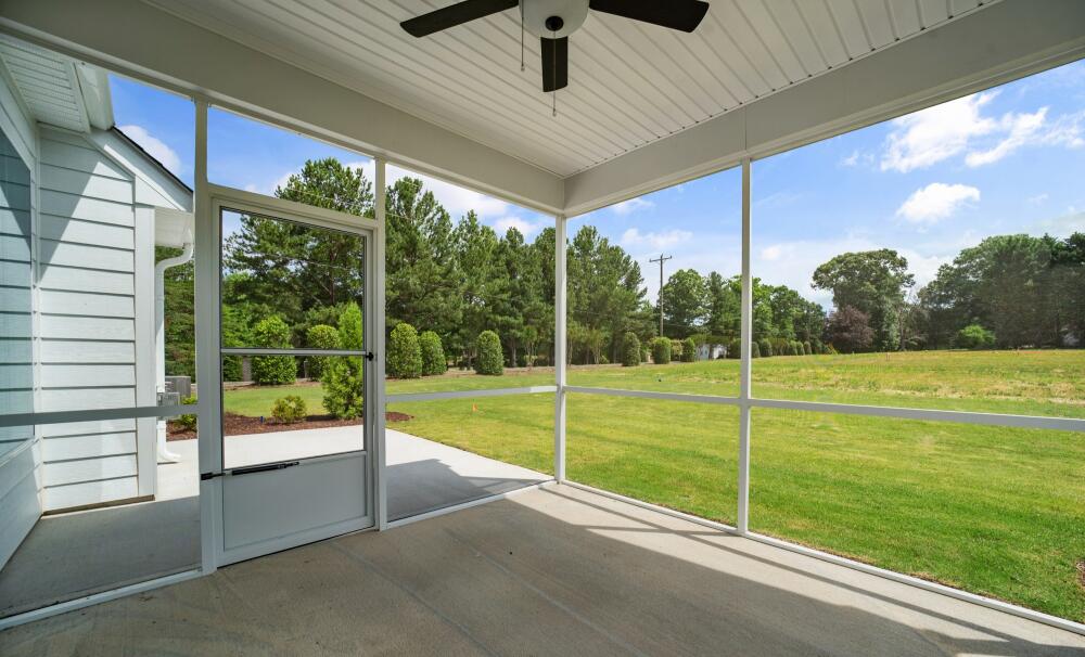 Open-Air Screened Porch
