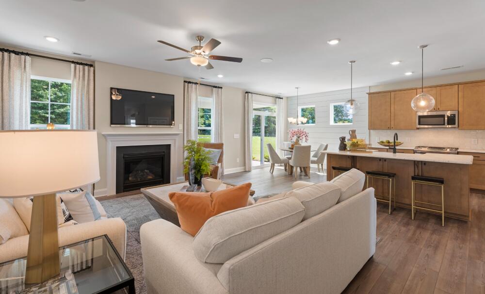 Elegant Open Living Layout