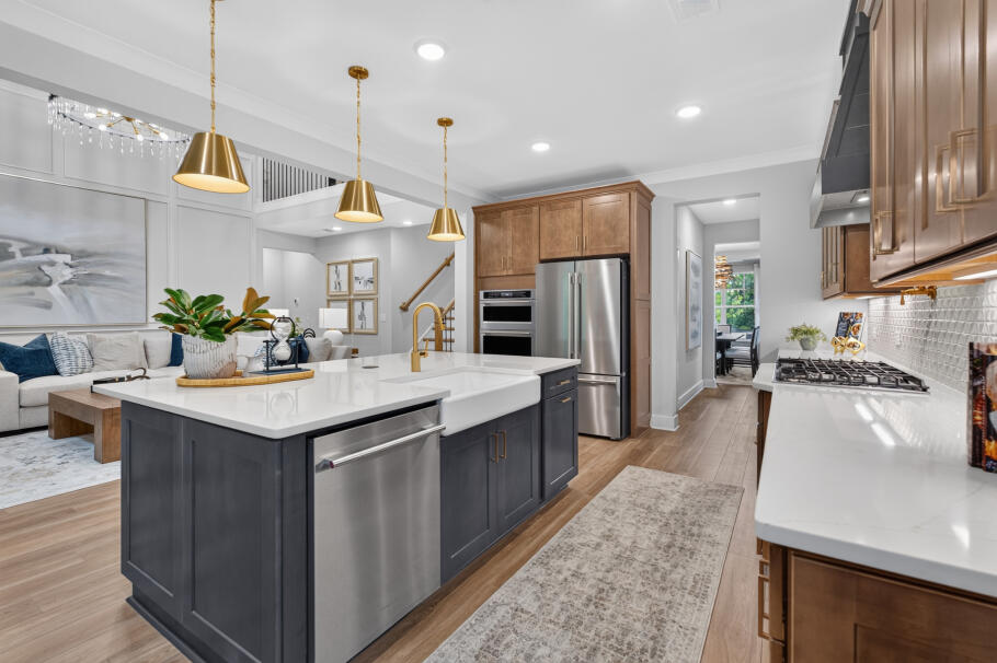 Open-Concept Kitchen Area