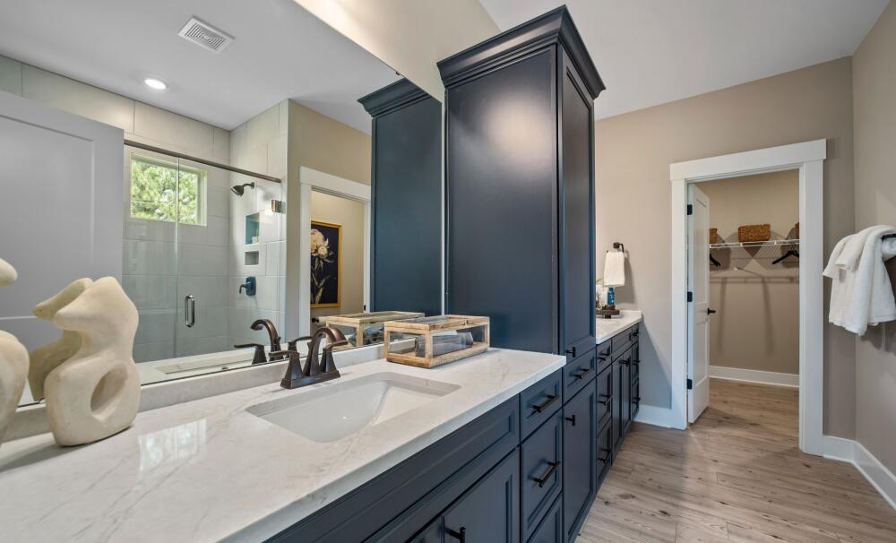 Spacious Vanity Area