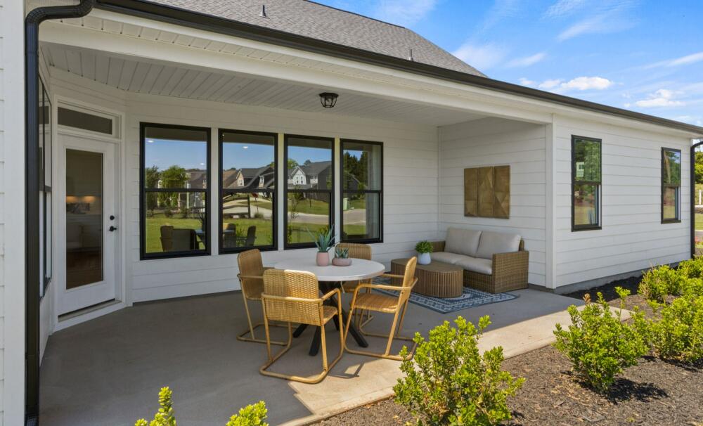 Covered porch