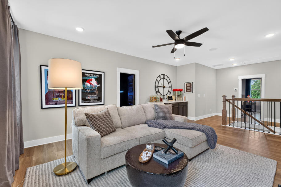 Open-Concept Loft Area