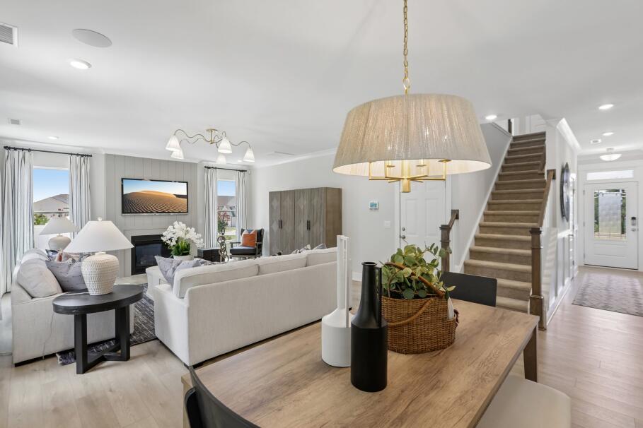 Open Concept Living Area