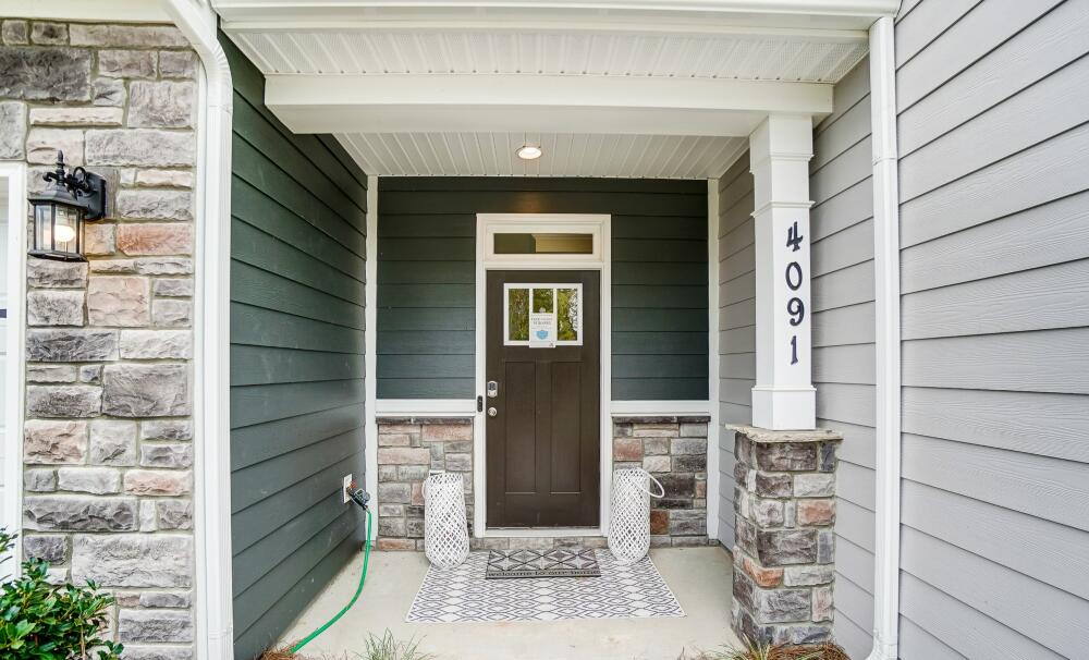 Covered front porch