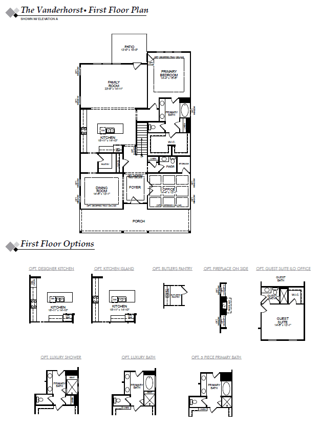 Vanderhorst First Floor Image