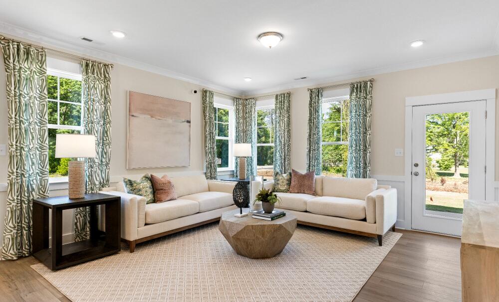 Bright Open Living Room