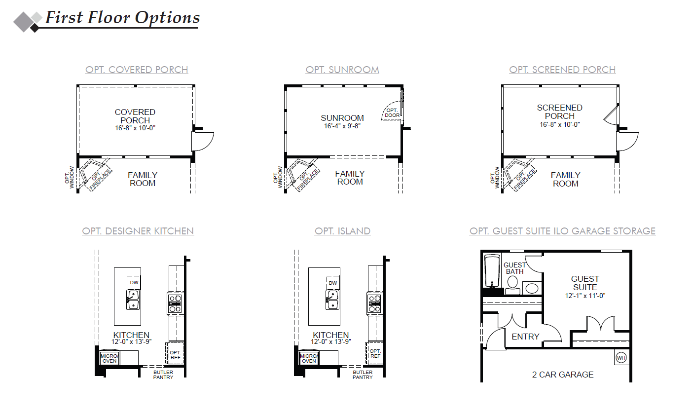 Colfax 1st Floor Options Image