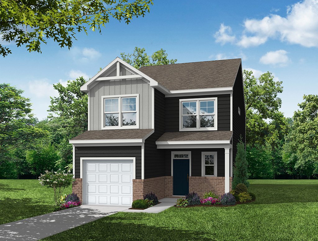 Whitlock B One-Car Garage Slab