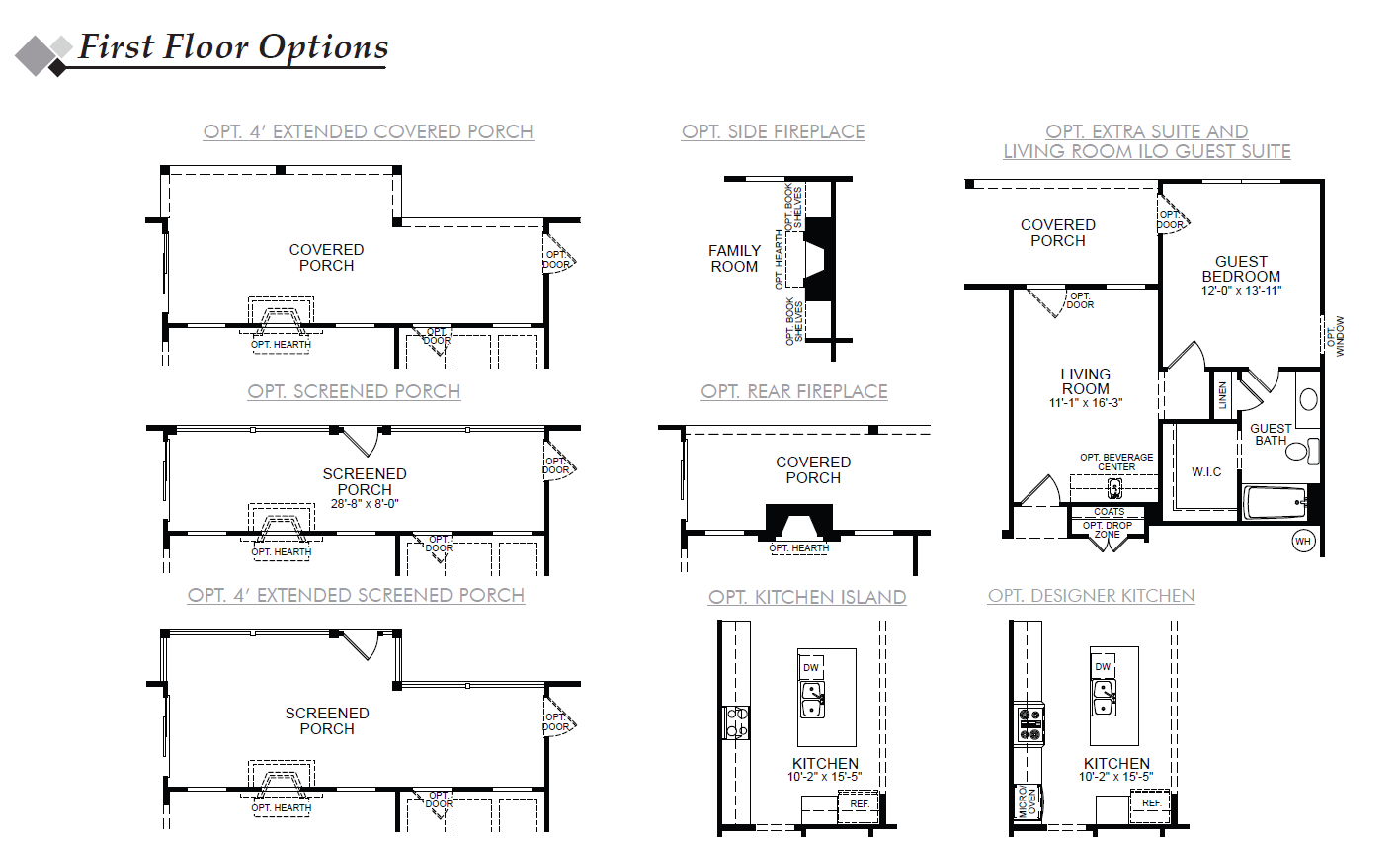 Waverly 1st Floor Options Image