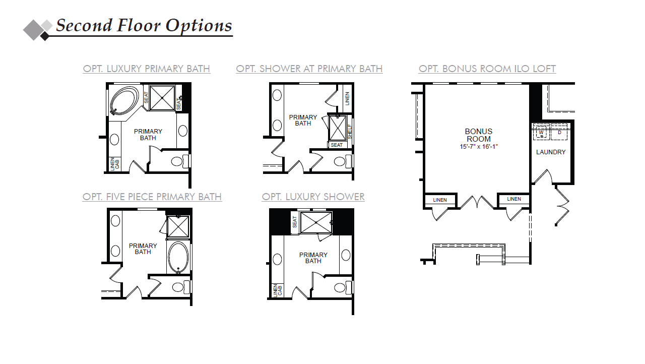 Waverly 2nd Floor Options Image