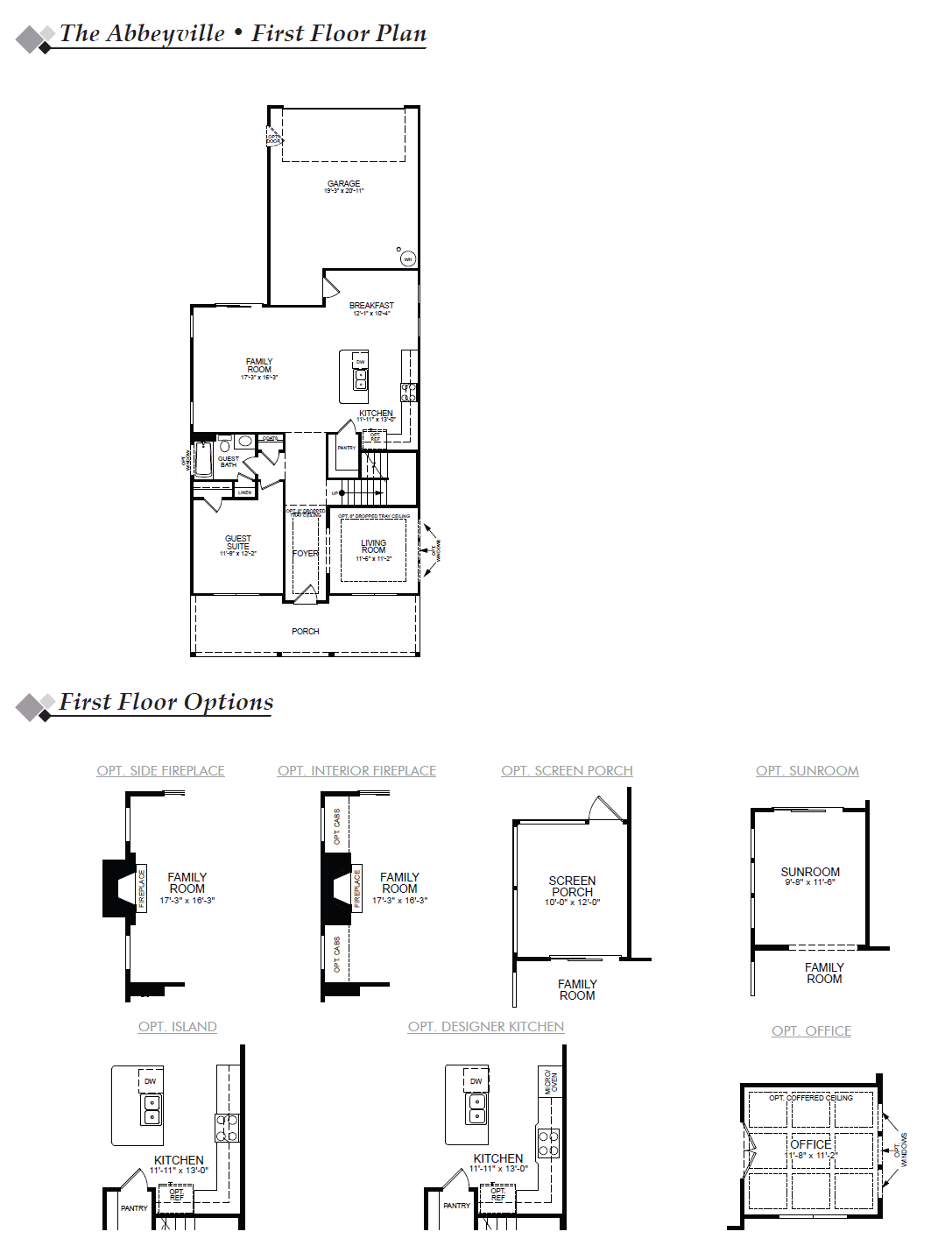 Abbeyville First Floor Image