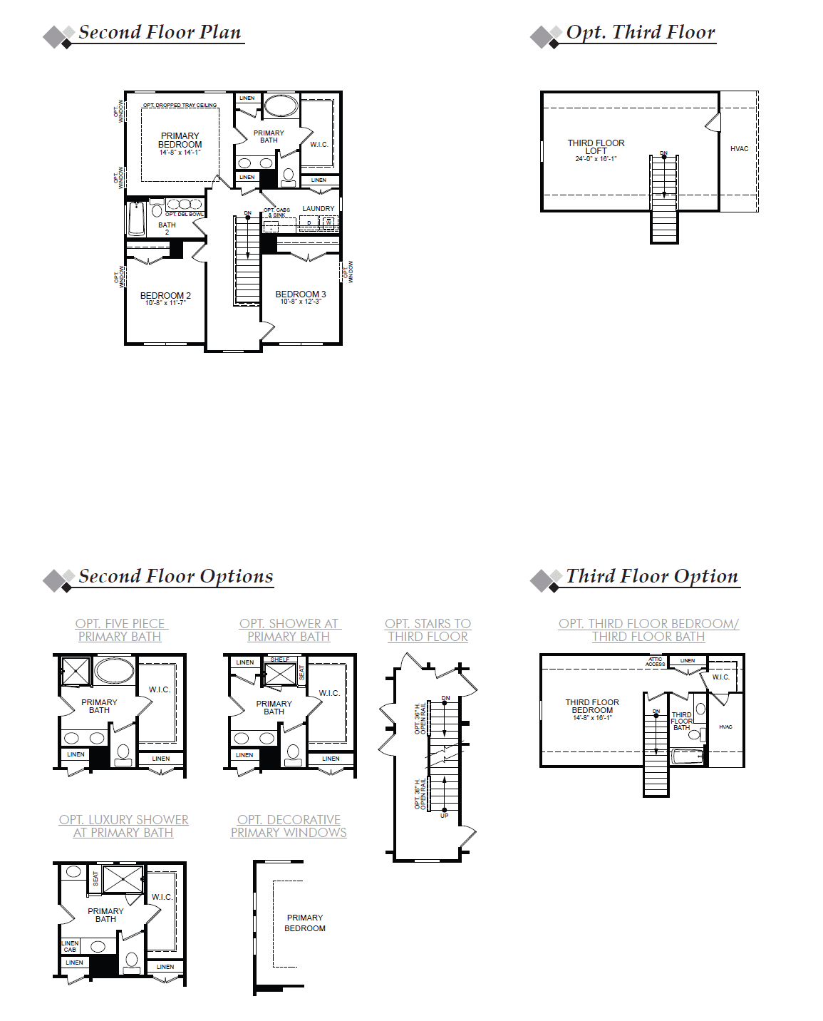Photo of the floor plan of plan Brinson
