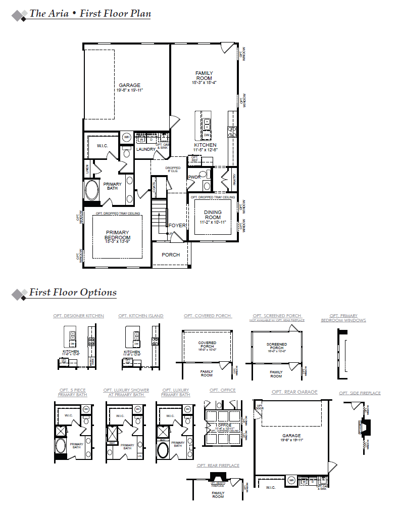 Aria First Floor Image