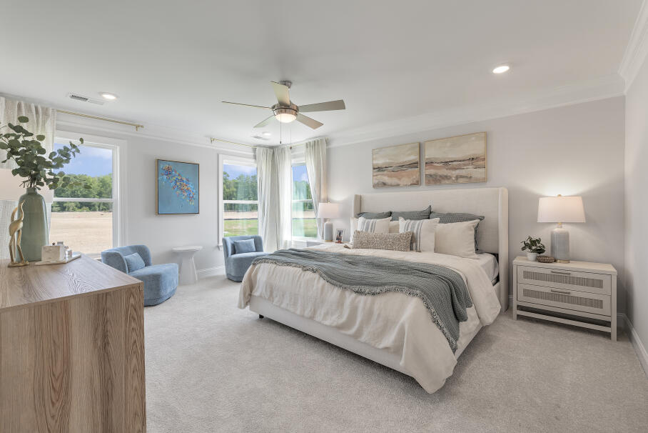 Light-Filled Bedroom