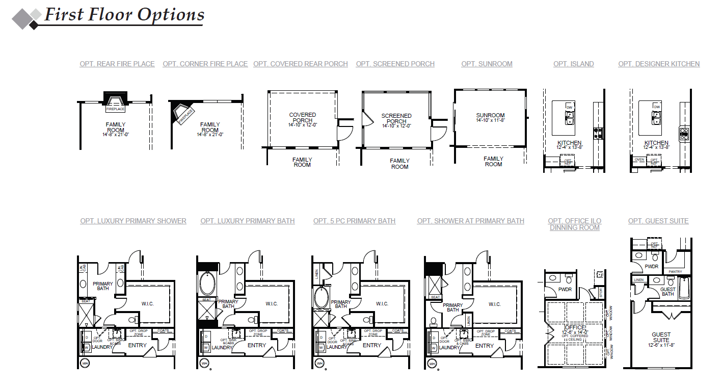McDowell 1st Floor Options Image