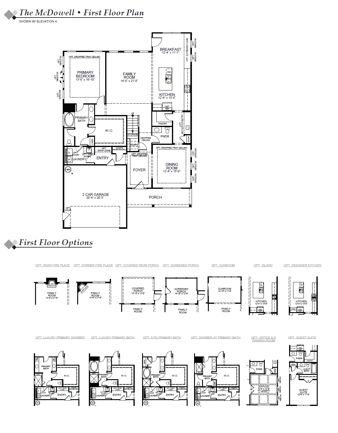 McDowell First Floor Image