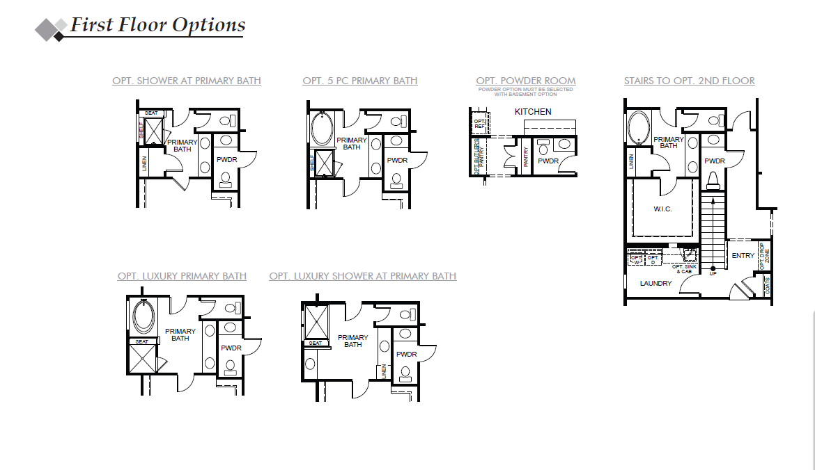 Asheboro Additional 1st Floor Options Image