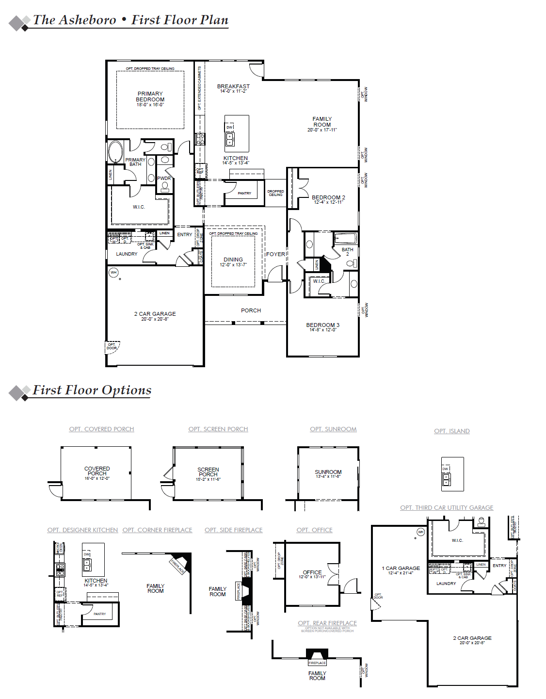 Asheboro First Floor Image