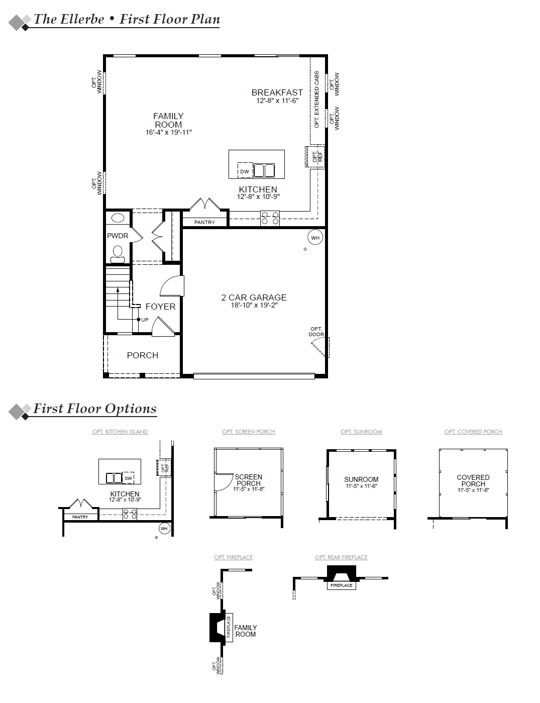 Ellerbe First Floor Image