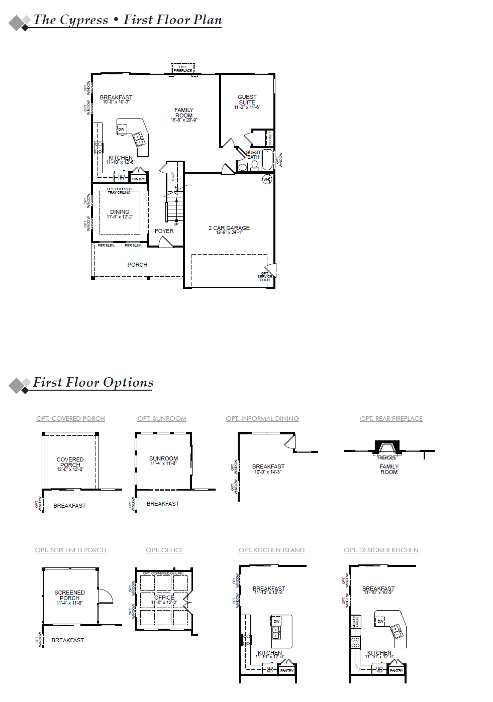Cypress First Floor Image
