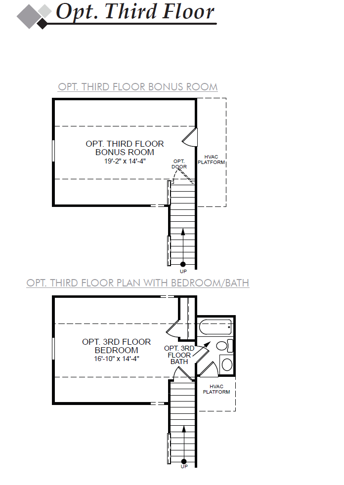 Cypress Optional 3rd Floor Image