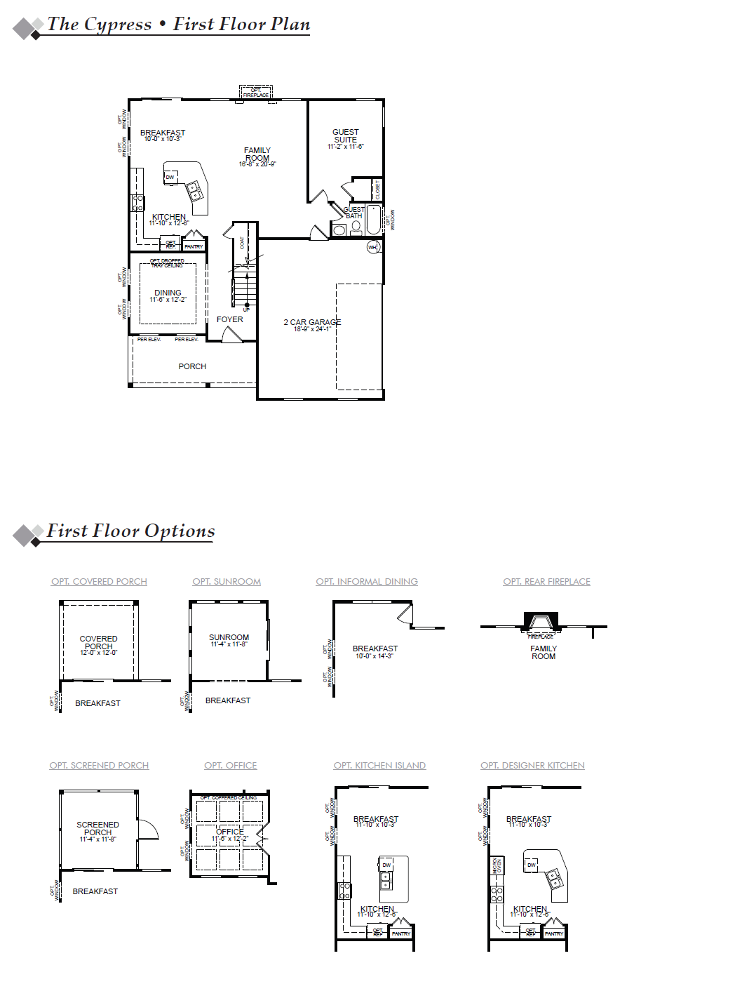 Cypress First Floor Image