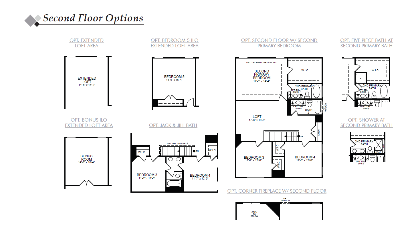 Raleigh 2nd Floor Options Image