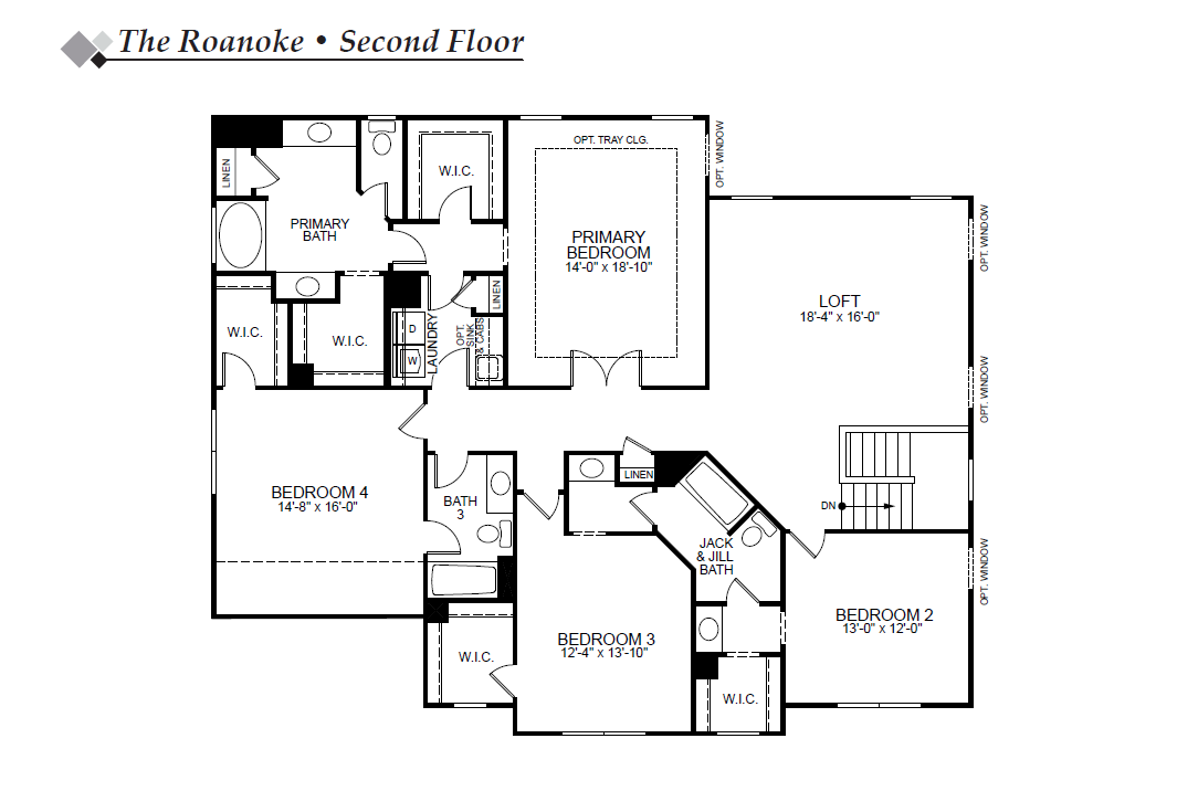 Roanoke 2nd Floor Image