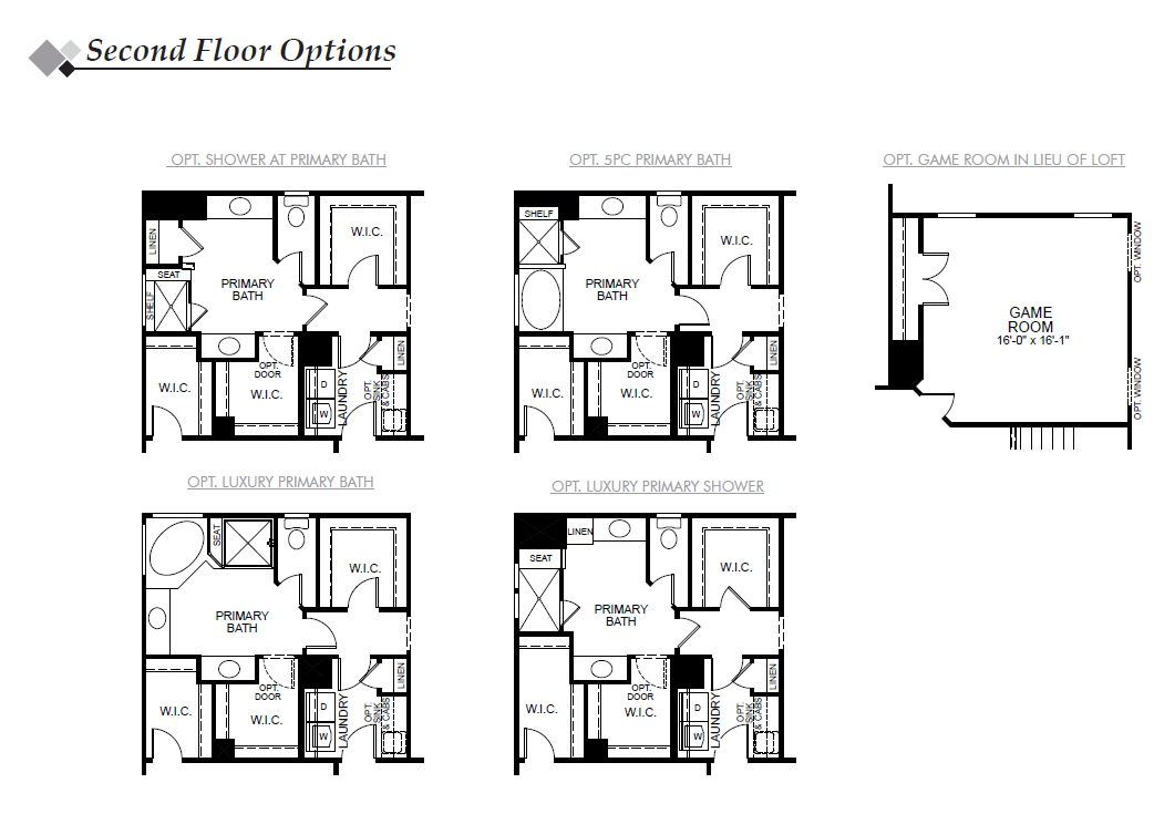 Roanoke 2nd Floor Options Image