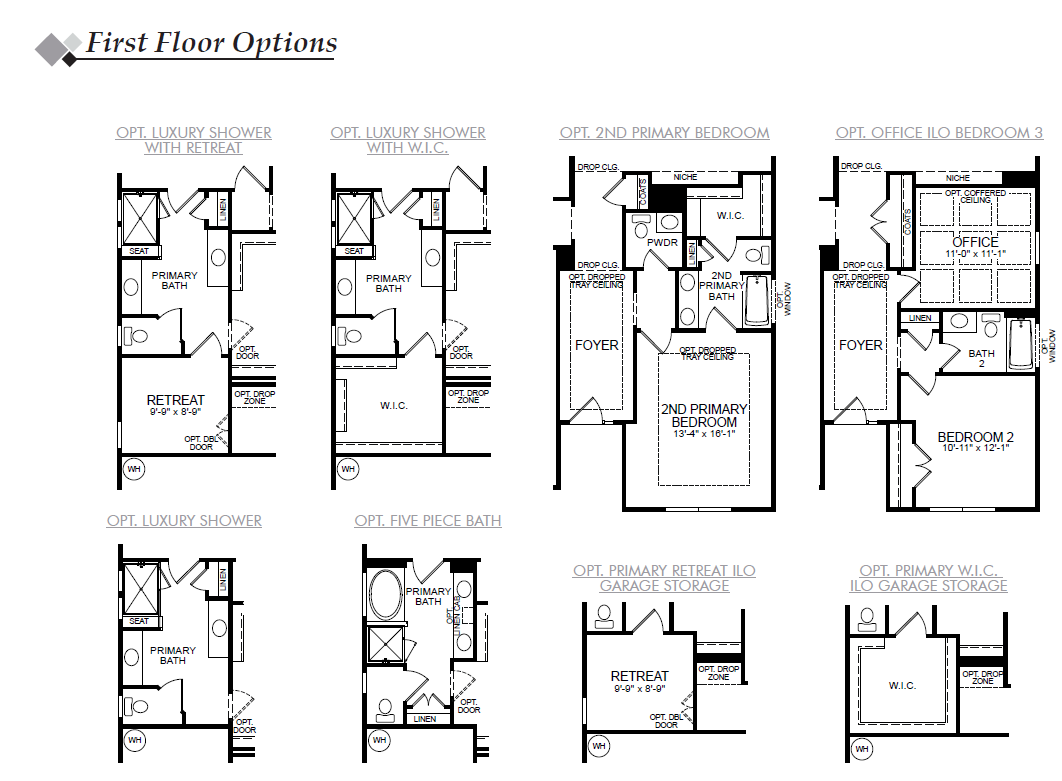 Wescott 1st Floor Options Image