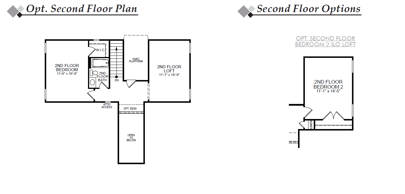 Wescott Optional 2nd Floor Image