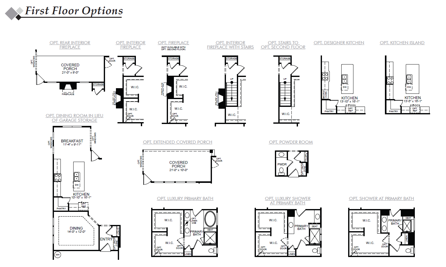 Sullivan 1st Floor Options Image