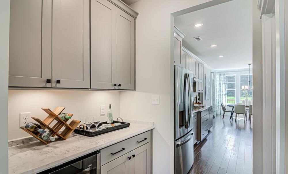 Beautifully Organized Butler’s Pantries