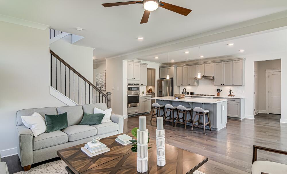 Warm Family Gathering Rooms