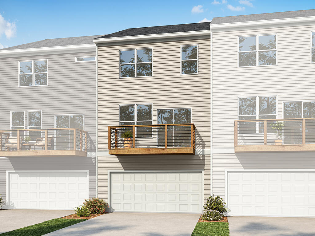 8070 Turner B | Rear Elevation