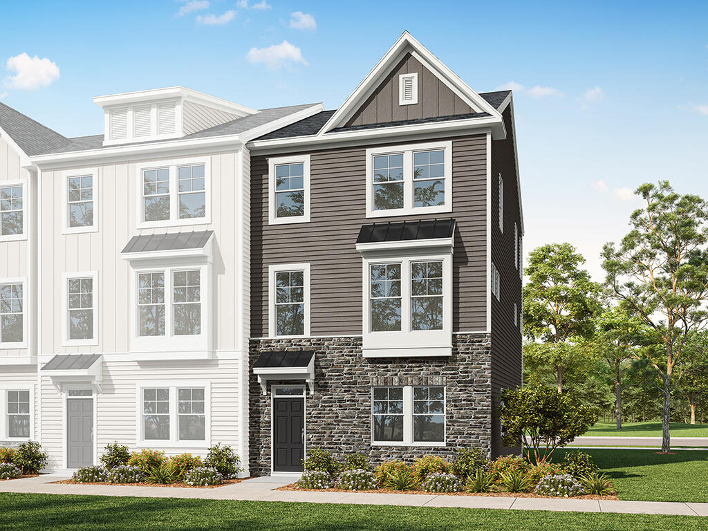 F | Right End Unit | Front Elevation