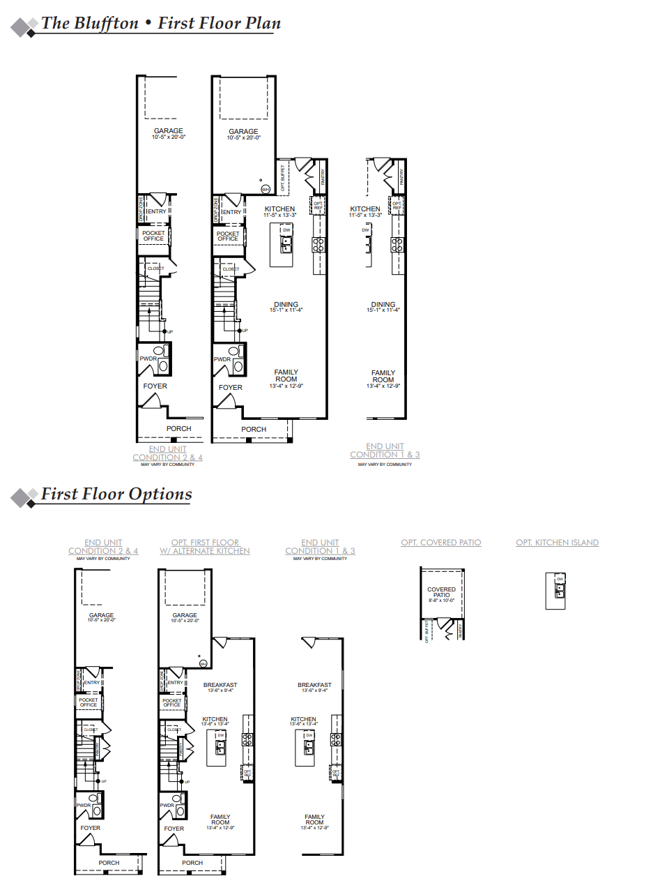 Bluffton First Floor Image