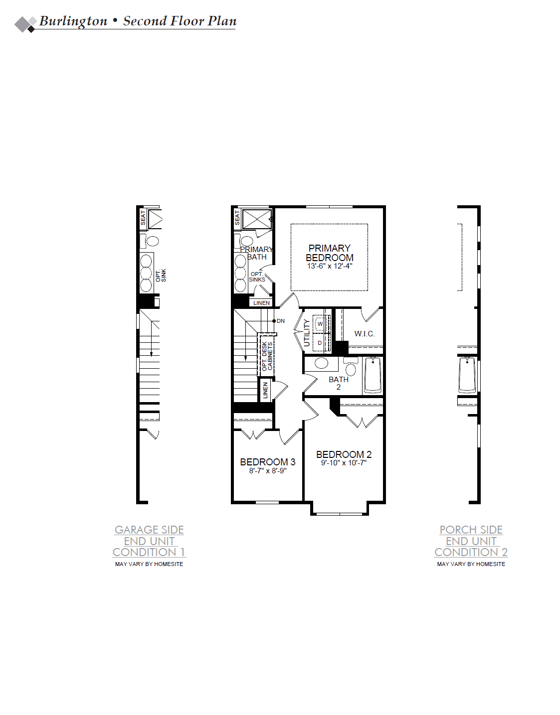 Photo of the floor plan of plan Burlington