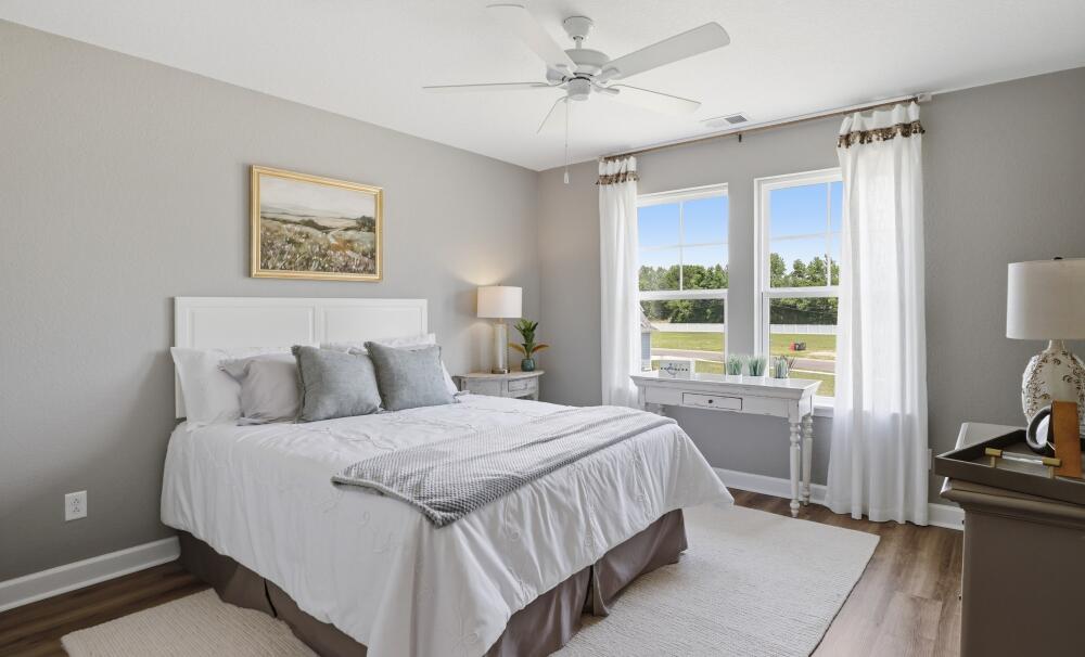 Light-Filled Bedroom