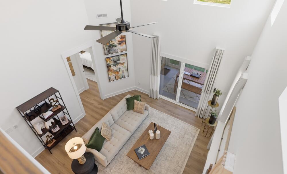 Two-Story Family Room