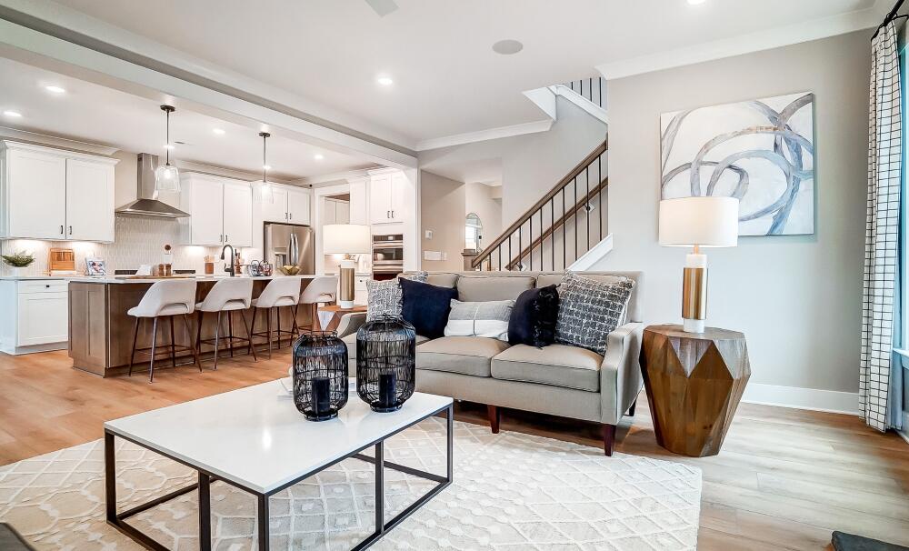 The Colfax Family Room and Kitchen
