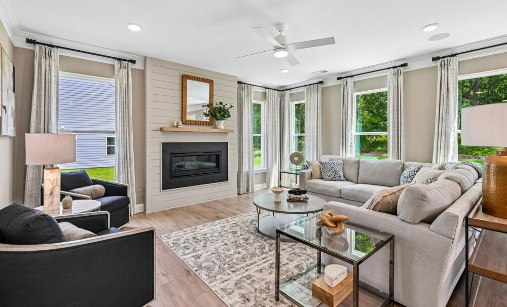 Elegant Open Living Layout