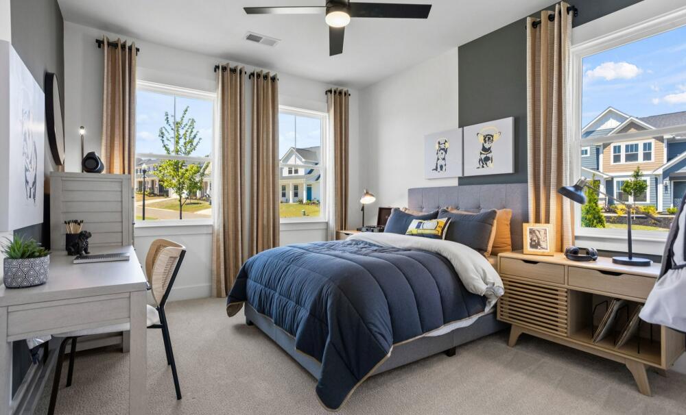 Light-Filled Bedroom