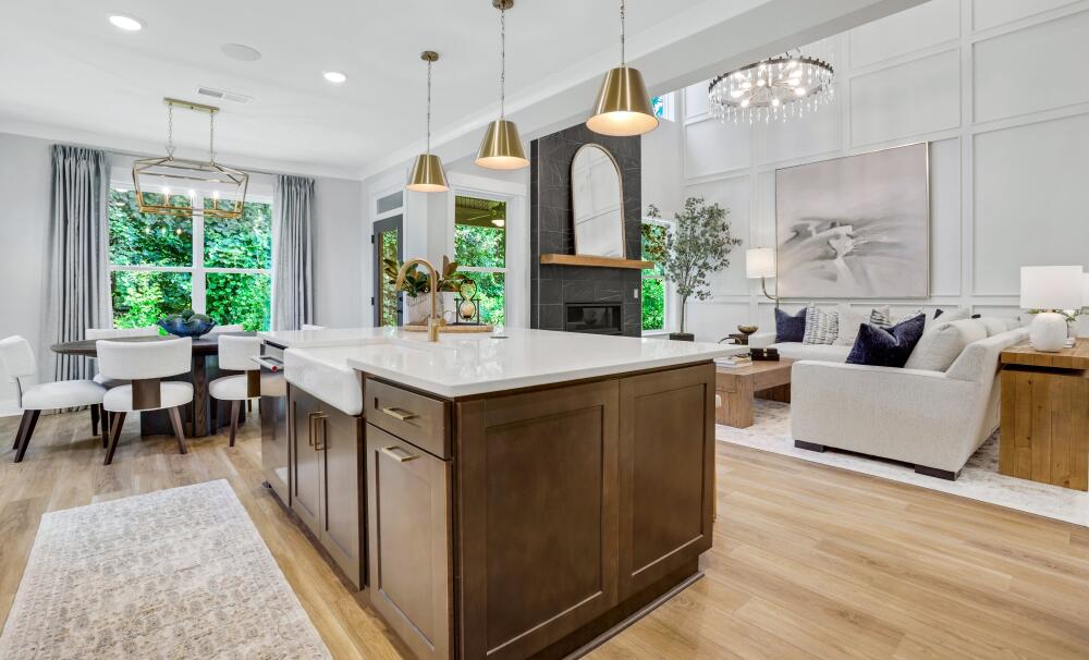 Open-Concept Kitchen Area