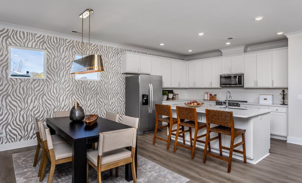 The Ellerbe Kitchen and Breakfast Area