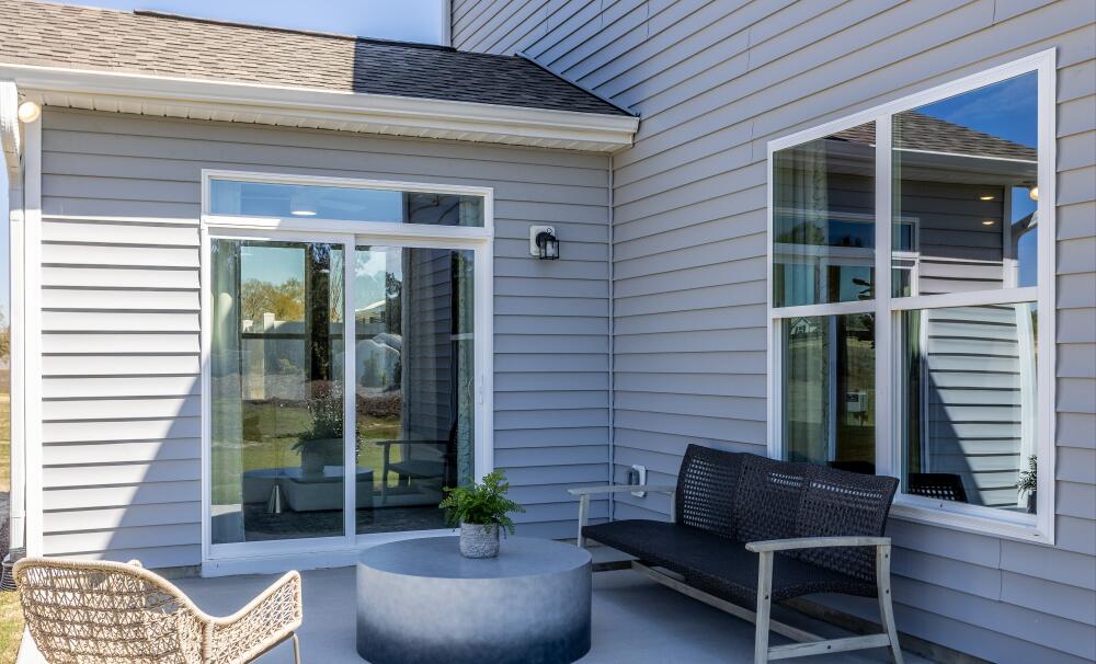 Backyard patio