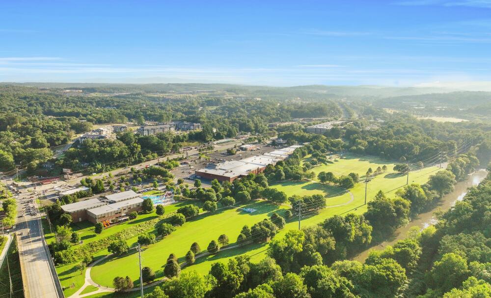 Scenic aerial view of Canton Overlook
